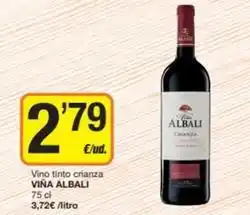 Economy Cash Viña albali - vino tinto crianza oferta