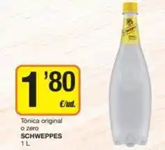Economy Cash Schweppes - tonica original o zero oferta