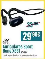 Beep Netway - auriculares sport bone x831 nv3680 oferta