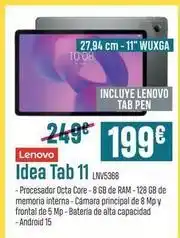 Beep Lenovo - idea tab 11 oferta