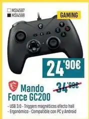Beep Msi - mando force gc200 oferta