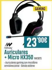 Beep Netway - auriculares + micro hx350 oferta