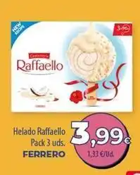 SPAR Lanzarote Ferrero rocher - helado raffaello oferta