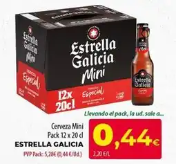 SPAR Lanzarote Estrella galicia - cerveza mini oferta