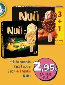 SPAR Lanzarote Nuii - helado bombon oferta