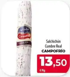 SPAR Lanzarote Campofrío - salchichon cumbre real oferta