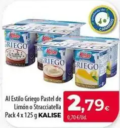SPAR Lanzarote Kalise - al estilo griego pastel de limon o stracciatella oferta