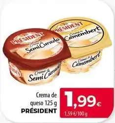 SPAR Lanzarote Président - crema de queso oferta