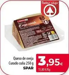 SPAR Lanzarote Spar - queso de oveja curado cuna oferta