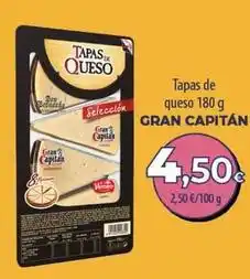 SPAR Lanzarote Gran capitán - tapas de queso oferta