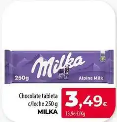 SPAR Lanzarote Milka - chocolate tableta c/leche oferta