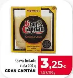 SPAR Lanzarote Gran capitán - queso tostado cuna oferta