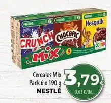 SPAR Lanzarote Nestlé - cereales mix pack 6 x oferta