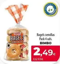 SPAR Lanzarote Bimbo - bagels semillas oferta