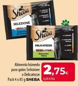 SPAR Lanzarote Sheba - alimento húmedo para gatos selezione o delicatezze oferta