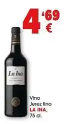 TOP Cash & Carry Fino la ina - vino jerez fino oferta