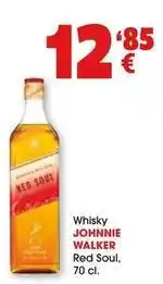 TOP Cash & Carry Johnnie walker - whisky red soul oferta