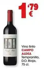 TOP Cash & Carry Campo anhelo - vino tinto tempranillo, d.o. rioja oferta