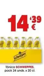 TOP Cash & Carry Schweppes - tonica oferta