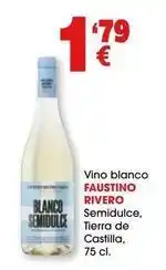 TOP Cash & Carry Faustino rivero - vino blanco semidulce, tierra de castilla oferta