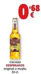 TOP Cash & Carry Desperados - cerveza original o mojito oferta