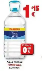 TOP Cash & Carry Font vella - agua mineral oferta
