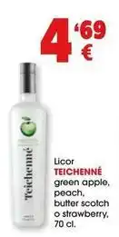TOP Cash & Carry Apple - licor green , peach, butter scotch o strawberry oferta
