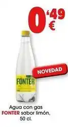 TOP Cash & Carry Fonter - agua con gas sabor limon oferta
