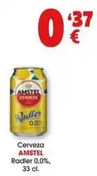 TOP Cash & Carry Amstel - cerveza radler 0,0% oferta