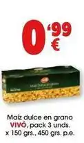 TOP Cash & Carry Vivo cheff - maíz dulce en grano oferta