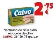 TOP Cash & Carry Calvo - ventresca de atun claro en aceite de oliva oferta