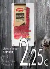 Valvi Supermercats Espuña - llonganissa oferta