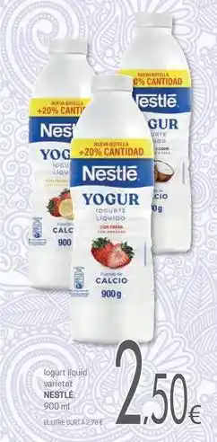 Nestlé - yogurt