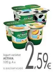 Valvi Supermercats Danone - activia oferta