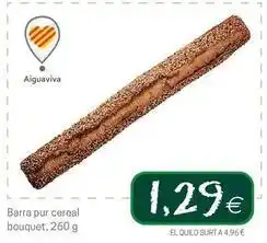 Valvi Supermercats Bouquet - barra pur cereal oferta