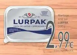 Valvi Supermercats Lurpak - mantega amb sal oferta