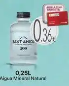 Valvi Supermercats Sant aniol - aigua mineral natural oferta