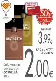 Valvi Supermercats Cafe varietat en capsules oferta