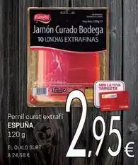 Valvi Supermercats Espuña - pernil curat extrafi oferta