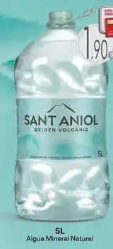 Valvi Supermercats Origen - aigua mineral natural oferta