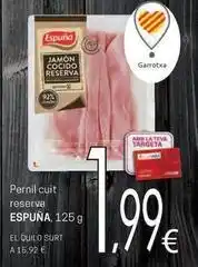 Valvi Supermercats Espuña - pernil cuit reserva oferta
