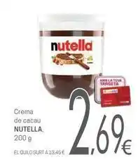 Valvi Supermercats Nutella - crema de cacau oferta