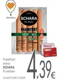 Valvi Supermercats Schara - frankfurt extra oferta
