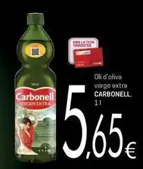 Valvi Supermercats Carbonell - oli d'oliva verge extra oferta
