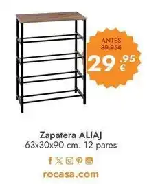 Rocasa Zapatera oferta