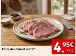 Maskom Supermercados Cinta de lomo al corte oferta