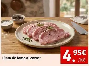 Maskom Supermercados Cinta de lomo al corte oferta