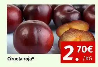 Maskom Supermercados Ciruela roja oferta