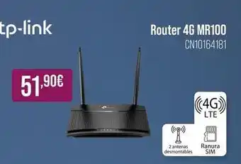 MR Micro Tp-link - router 4g mr100 oferta