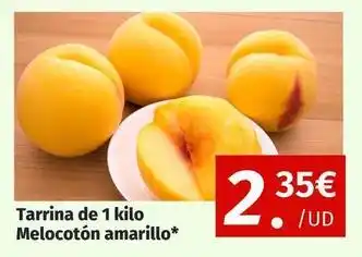 Maskom Supermercados Tarrina de 1 kilo amarillo oferta